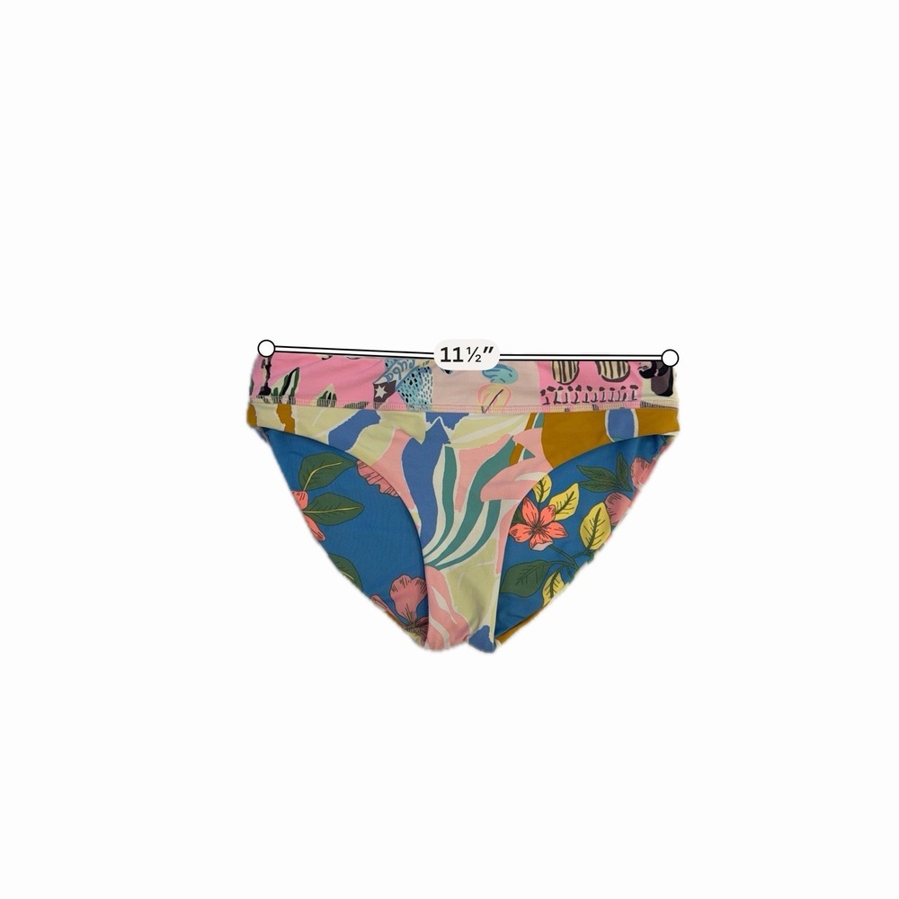 Maaji Girls 2 Piece Bikini Swimsuit Colorful Reversible Sz 10 EUC Beach Pool - Picture 7 of 8